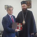Посета српског амбасадора епископу Силуану