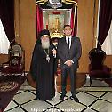 The Minister of Defense of Serbia visits the Patriarchate of Jerusalem