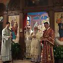 Festal Liturgy  at Saint Sava monastery in Libertyville