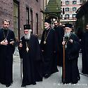 Patriarch Irinej visits Saint Sava Cathedral site in New York