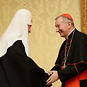 His Holiness Patriarch Kirill meets with Holy See Secretary of State