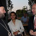 Vicar Bishop of the Serbian Patriarch attended independency reception at the Embassy of India