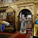 На празник Успења Богородице и годишњицу отварања Помесног Сабора 1917-1918. Сверуски Патријарх служио у цркви московског Кремља