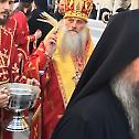 Metropolitan Sergy of Barnaul and Altai leads celebrations on patronal feast of Russian Monastery of St. Panteleimon on Mount Athos
