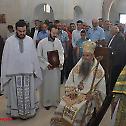 На Преображење Господње Епископ Јоаникије служио Литургију на Сомини