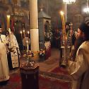 Свеноћно бденије у манастиру Суково уочи празника Успења Пресвете Богородице 