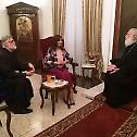 Meeting between Minister of Immigration of Egypt and Patriarch of Alexandria