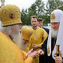 Патријарх Кирил осветио храм Света Три јерарха у селу Воскресењско