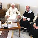 Metropolitan Hilarion of Volokolamsk meets with Pope Emeritus Benedict XVI