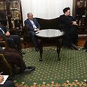 Audience with the Iranian delegation