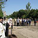 Бугарски патријарх Неофит положио камен-темељац новог храма на Војној академији
