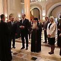 Митрополит Хризостом дочекао предсједника Вучића у Саборном храму у Сарајеву