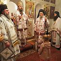 Прва Литургија новоустоличеног епископа Сергија