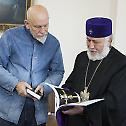 Catholicos of All Armenians Received Actor John Malkovich