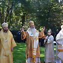 Епископ Иринеј на храмовној слави капеле Светог Сергија Радоњешког