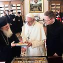 The Patriarch of Jerusalem visits His Holiness the Pope of Rome