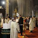 Мошти Туманских чудотвораца у храму Светог Саве