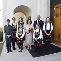 Royal Couple attends Patriarchal Liturgy