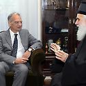 Greek Ambassador received by the Patriarch of Serbia
