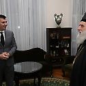 Minister Zoran Djordjevic received by the Serbian Patriarch