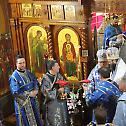 Архијерејска Литургија у руском Покровском храму у Кабрамати