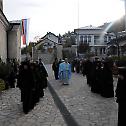 Епископ зворничко-тузлански Фотије у манастиру Тавни 