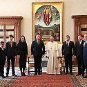 Moldovan President Dodon had a meeting with Pope Francis