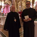 Српски свештеници на пријему у Министарству одбране Аустрије