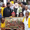 The Cameroon receives the blessing of the Patriarch