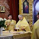 Russian Council of Bishops opens with moleben before relics of St. Tikhon, transferred to Christ the Savior for the event