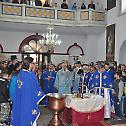 Литургијско крштење у Смедеревској Паланци