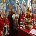 Патријарх богослужио у Вазнесењском храму у Жаркову