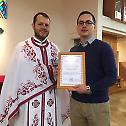 Полагање заклетве чланова Црквеног одбора у Гмундену