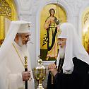 Patriarch Kirill meets with Patriarch Daniel of Romania