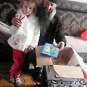 Божићни пакетићи за дјецу у Епархији будимљанско-никшићкој
