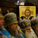 Торжествена Литургија у храму Христа Спаситеља у Москви