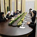 Russian President Vladimir Putin meets with Primates of Local Orthodox Churches