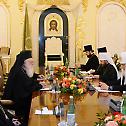Primate of the Russian Orthodox Church meets with His Beatitude Archbishop Anastasios of Tirana and All Albania
