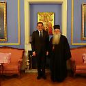 Сусрет митрополита Хризостома и амбасадора Грчке