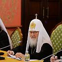 His Holiness Patriarch Kirill meets with His Beatitude Patriarch Theophilos of Jerusalem