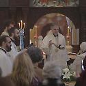 Bishop Grigorije celebrated Liturgy in Paris on the feast-day of Saint Sava 