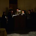 Свеноћно бденије у манастиру Светог Луке у Бошњану