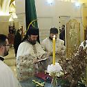 Поноћну Литургију за Божић у храму Светог Саве служио архимандрит Стефан