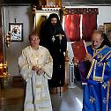 Опело и сахрана монаха Нектарија у манастиру Илајну