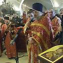 His Holiness Patriarch Irinej of Serbia celebrates Divine Liturgy at the Russian Church’s Representation in Belgrade