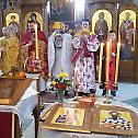 Сретење Господње прослављенo у храму Светог Василија Острошког у Шапцу