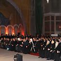 Mosaic in the dome of Saint Sava Cathedral showcased:  One more token of the brotherhood of the Serbian and Russian peoples