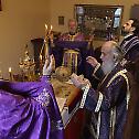 Литургија пређеосвећених дарова у манастиру Ваведење