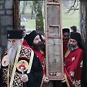 Светосавске светиње стигле у Цетињски манастир