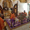 Литургија у Саборном храму у Бару